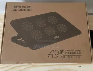 Ice Coorel Laptop Cooling Pad With 6 Fans Adjustable Stand