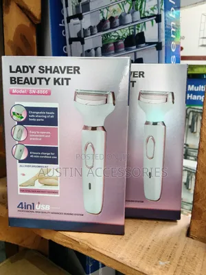 Lady Shaver Beauty Kit 4in1 Professional Advanced.Shaving.System