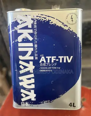 Gear Oil Atf-Tiv 4litre for Toyota and Lexus