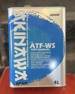 Gear Oil Atf- Ws 4liter for Toyota and Lexus