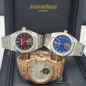 *Replica Audemars Piguet Men’S Chain‐Link Automatic Watch*