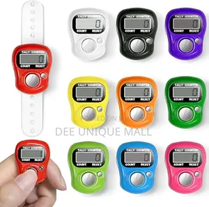 Digital Finger Tally Counter, Led Display With Adjustable Finger Strap