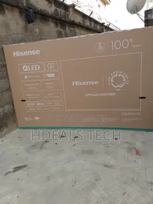Hisense 100 Inch Screen Qled Tv for Home Viewing