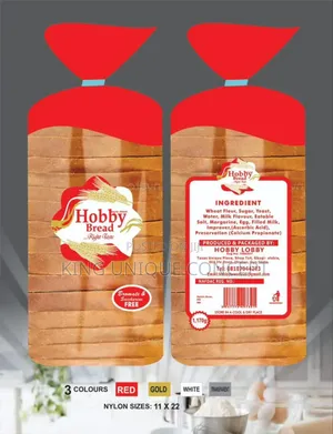 Bread Packaging Wrapper Nylon