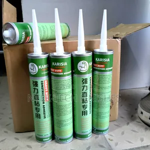 Clear Glue/ Gum/ Adhesive/ Silicon for Dry Surface Joining.