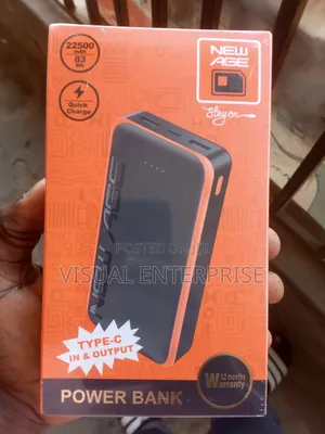 New Age Power Bank 22,500mah