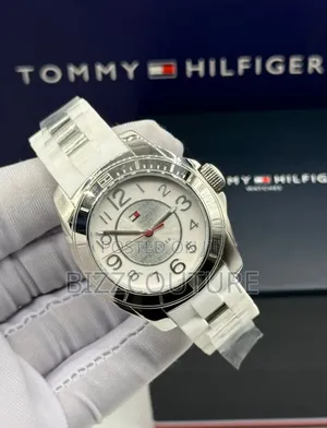 Original Tommy Hilfiger Silver Chain Watch Available In Store