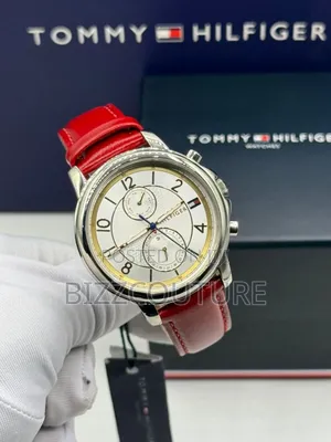 Original Tommy Hilfiger Claudia Leather Watch Available In Store
