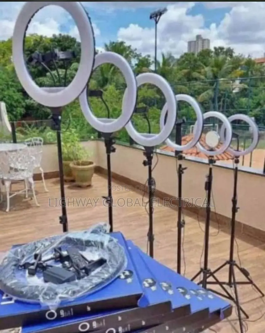 Video Led Ring Light , Selfie Tripod Stand Light