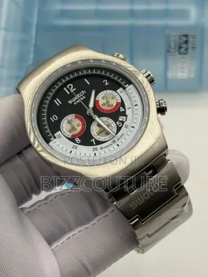 Original Swatch Silver Chain Watch Available In Store