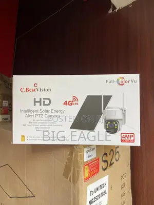 4g Sim Card Ptz Ubox Solar Powered Security Camera