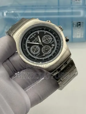 Original Swatch Silver Chain Watch Available In Store