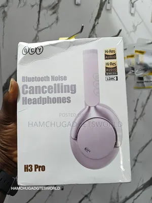Brand+ Qcy H3 Pro Anc Wireless Headphone 50db Noise Canceling Hi-Res