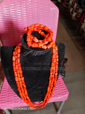Luxurious Fashion Coral Bead for Traditional Marriage Wedding Unisex