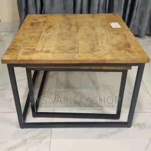 2 in 1 Squared Centre Table