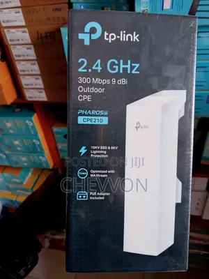 Tp-Link/ 2.4ghz/ 300mbps 9 Dbi Outdoor Cpe/ Pharos