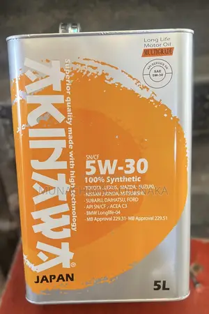 Engine Oil 5w-30 5litres for Toyota and Lexus