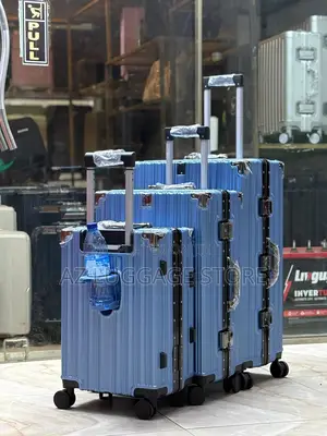Set of 3 Most Expensive Aluminum Quality Luggage Box