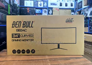 Benbull 34inch Bb34c 180hz Curved Gaming Monitor With Rgb