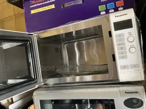 White Panasonic Inverter Microwave