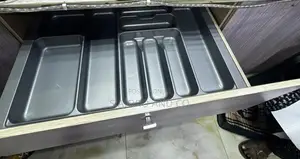 Built-in Cabinet Cutlery Tray, Pull-out Kitchen Cutlery Rack 60cm,80cm