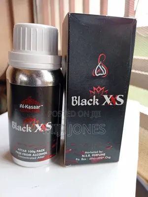 "Al-kasaar 100ml Black Xxs Luxe: Enduring Fragrance For Fabric"