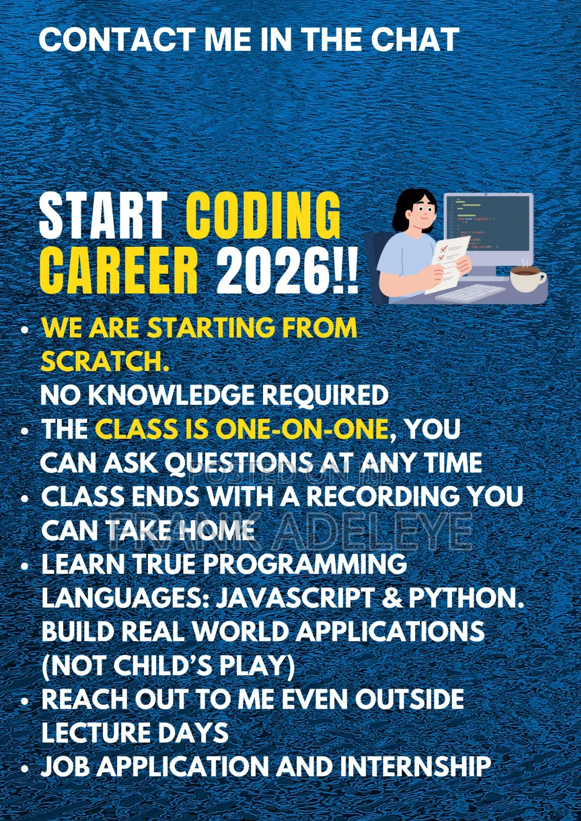 Stop Watching Others Win. Learn This Instead. Real Coding Training