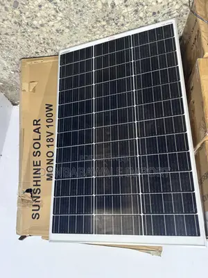 100w Monocrystalline Solar Panel for Home Off-Grid Power