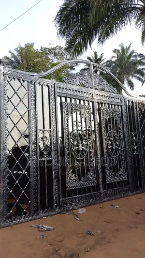 New Model Mirror Wrought Iron Gate