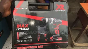 Wolf Flex Lithium Cordless Electric Drill – Rechargeable Power Tool
