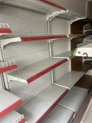 Single Supermarket Shelves