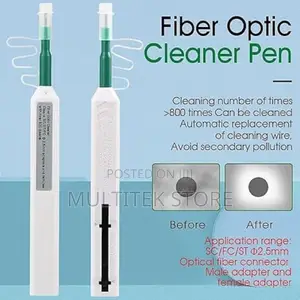 Fiber Cleaner,5pcs Fiber Optic Cleaner Pen for 2.5mm Ferrules Sc,Fc,St