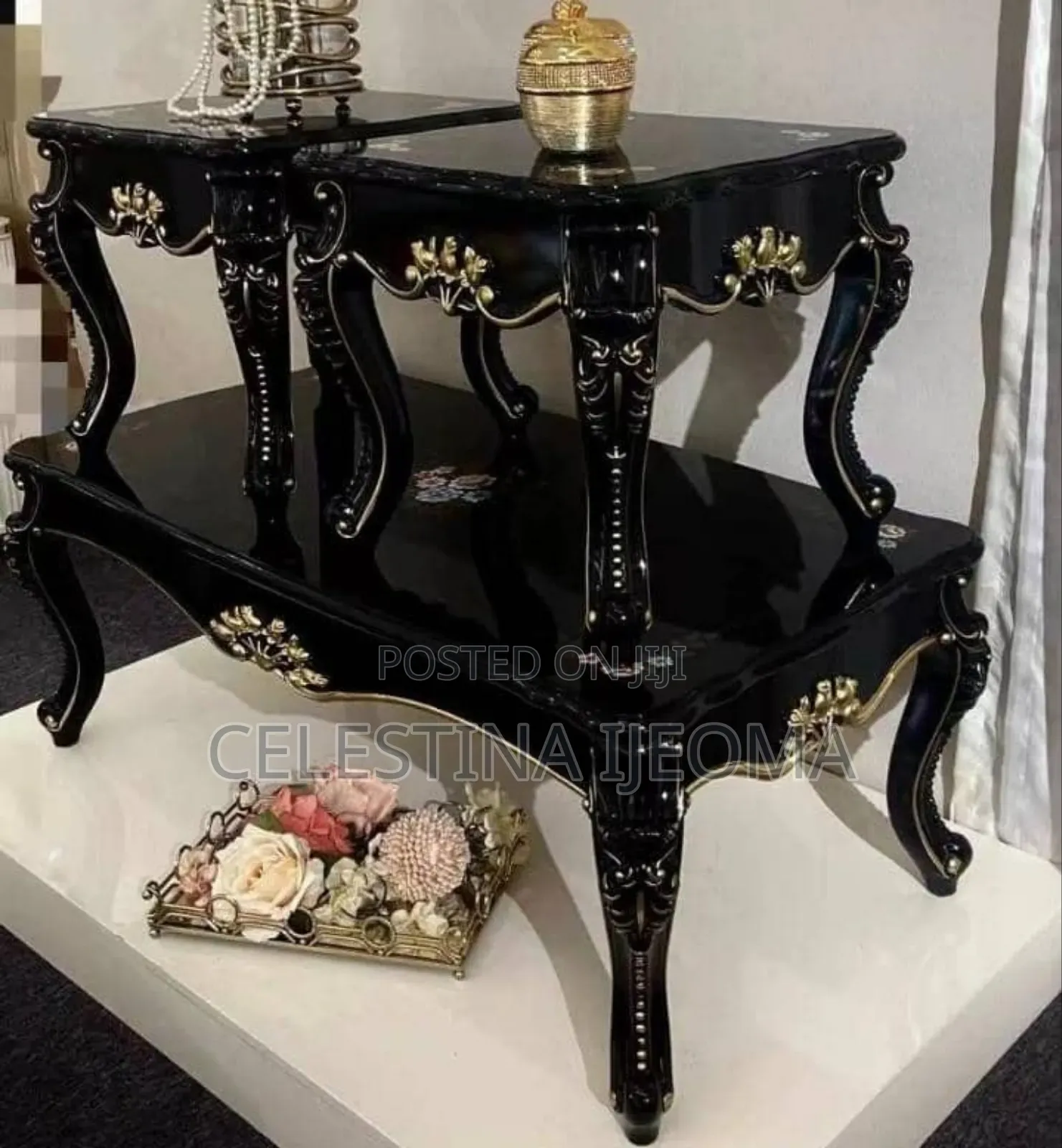Centre Table and Side Stool
