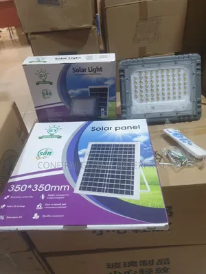 New Model 300w Solar Floodlight With Remote