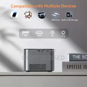 Aubor Projector With Wifi and Bluetooth