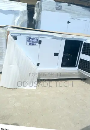 Perkins 60kva Sound-Controlled Gen