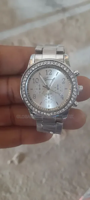 Geneva Classic Rhinestone Ladies Watch