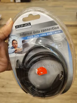 Konig Computer Esata Male to Male Cable Cord