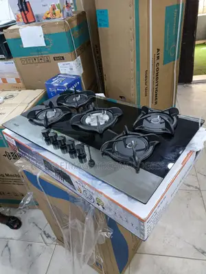 Image Im-90-G6 Built-in 5 Gas Burner Hob - Brand New