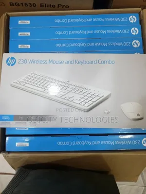 Hp 230 Wireless Keyboard and Mouse White