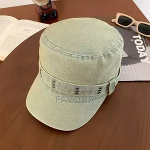 *Three Iron Demin Panel Caps | 