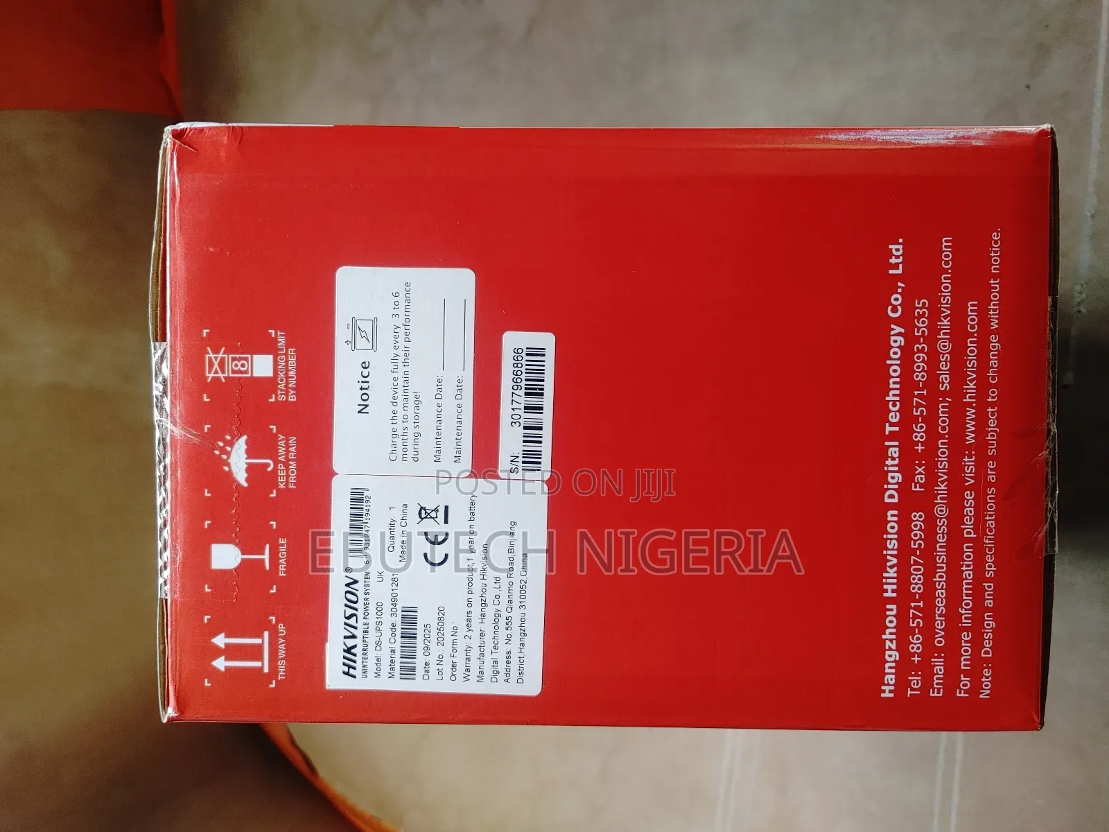 Hikvision Ds-Ups1000 | 1000va Ups