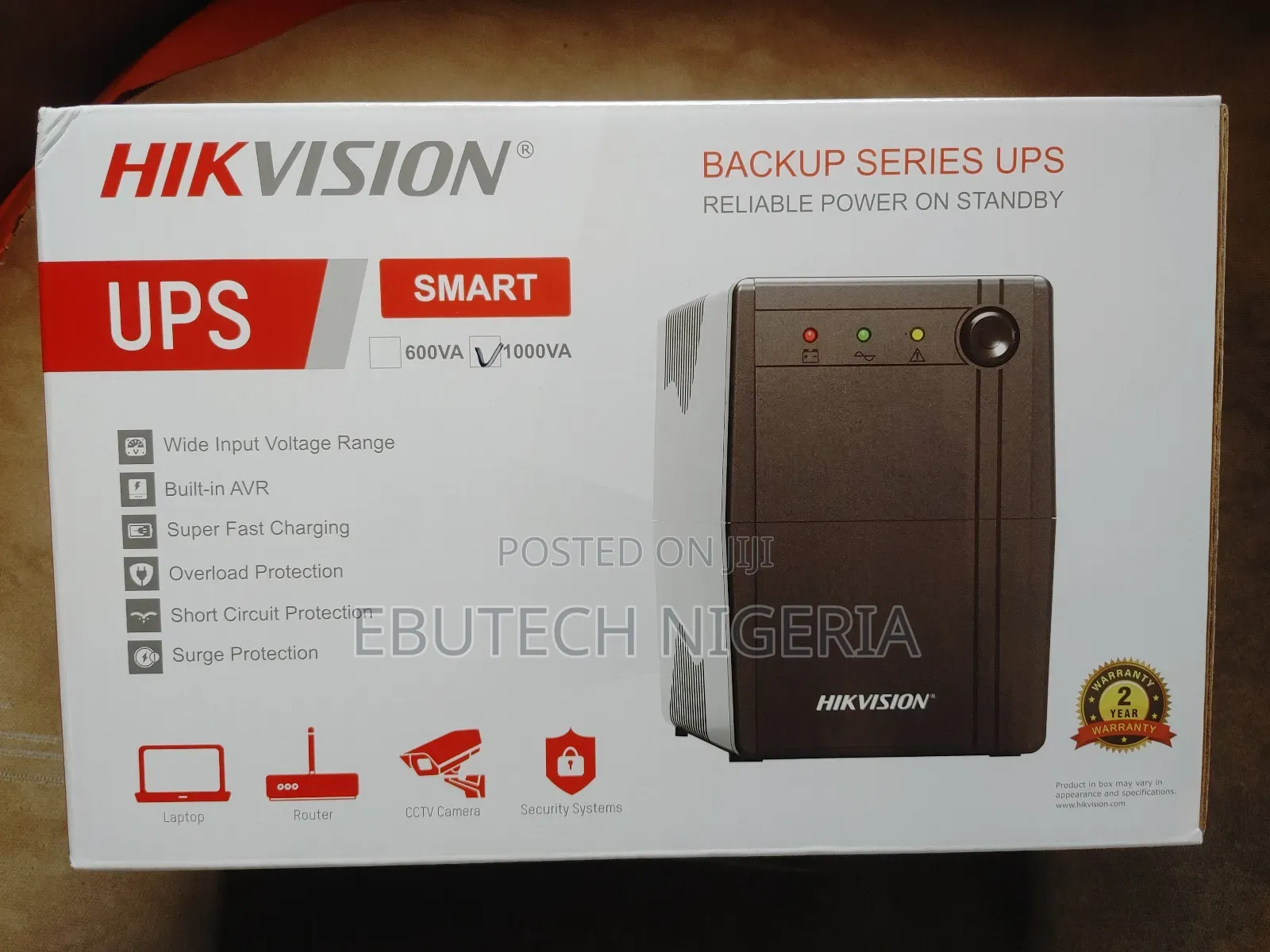 Hikvision Ds-Ups1000 | 1000va Ups