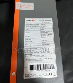Luxwath 3.6kwh 24v Hybrid Inverter