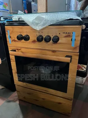 Original Maxi 60×60 Gas Cooker| Oven + 3 Burners 1 Electric Cooker