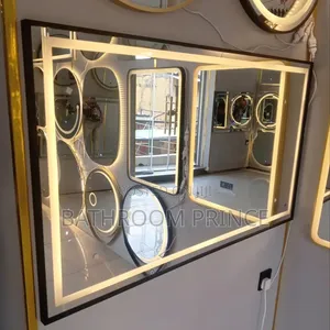Black Frame Led Mirror