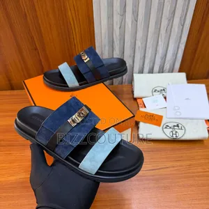 Original Hermes Leather Sandals Available In Store