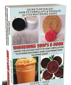 Ebooks PDF for Skincare, Haircare, Lipcare, Laundry Soaps and So On