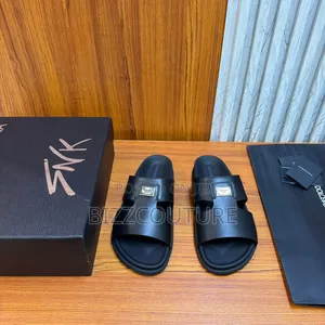 Original Dolce & Gabbana Leather Sandals Available In Store