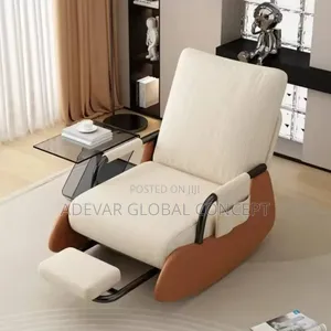 Luxury Nordic Rocking Chair With Arm Rest